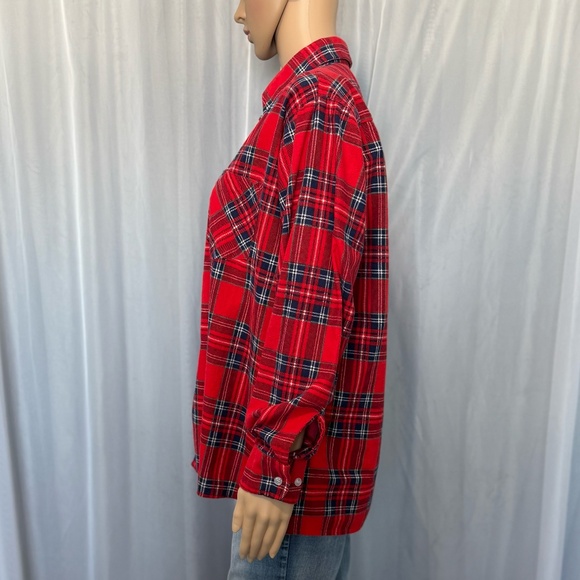 THE KEY CLUB Women’s Flannel Shirt (Size L) - Picture 10 of 13